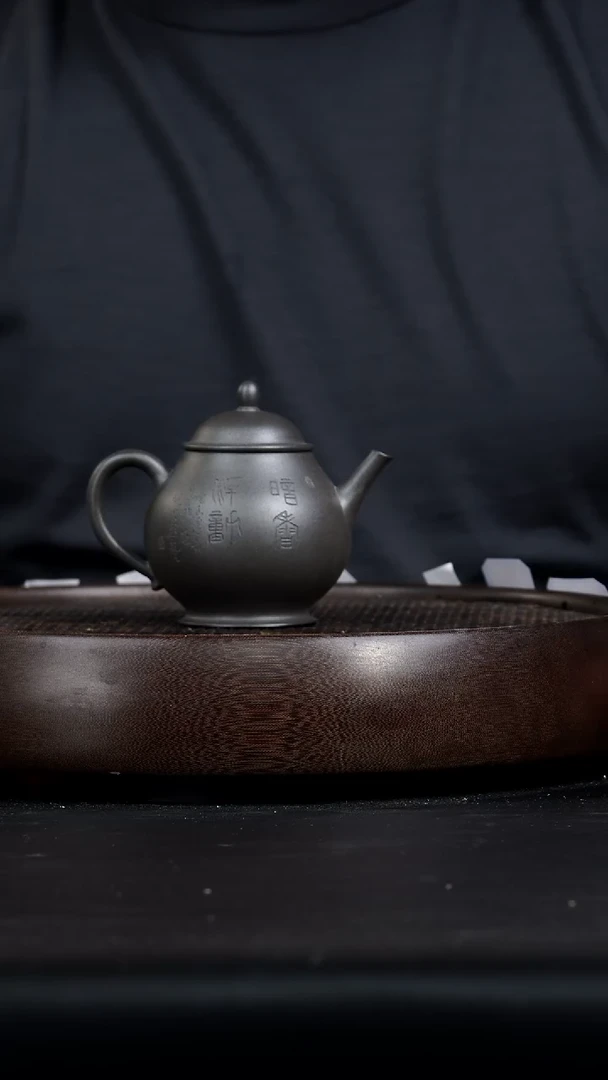 【闪购商品】紫砂茶壶柴烧作品24