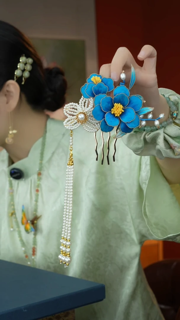 刺绣纯手工非遗国风饰品