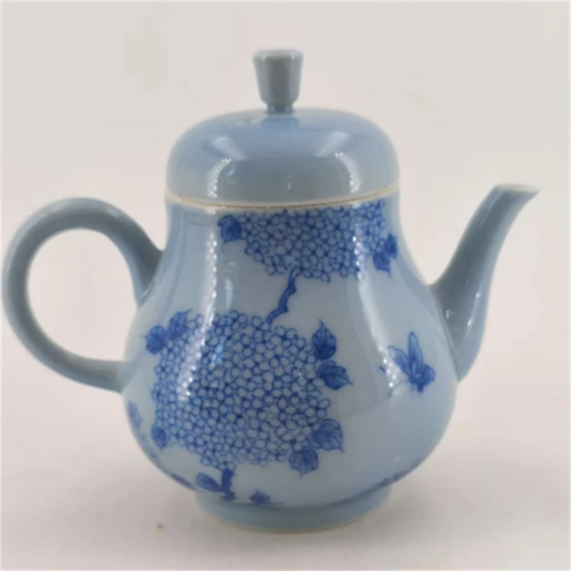 CL-C4859[学茶严选]蓝上蓝系列绣球花小壶