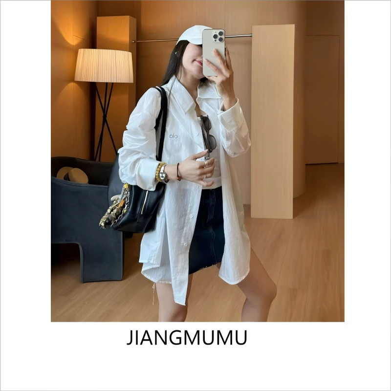 252334字母防晒衬衣