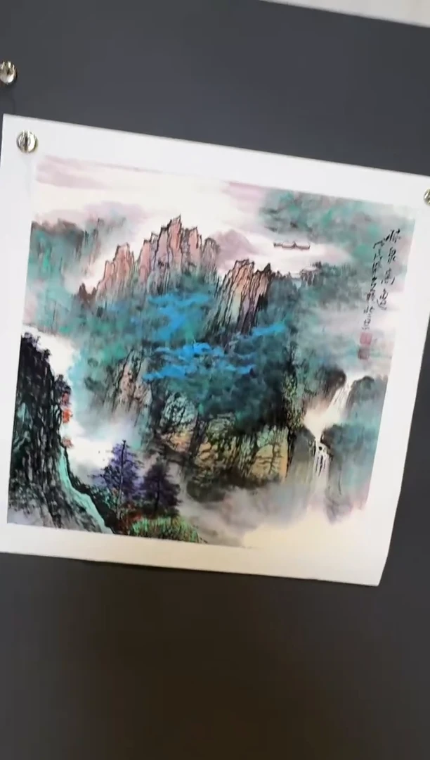国画郝凤先林泉高逸2025-1230DH052