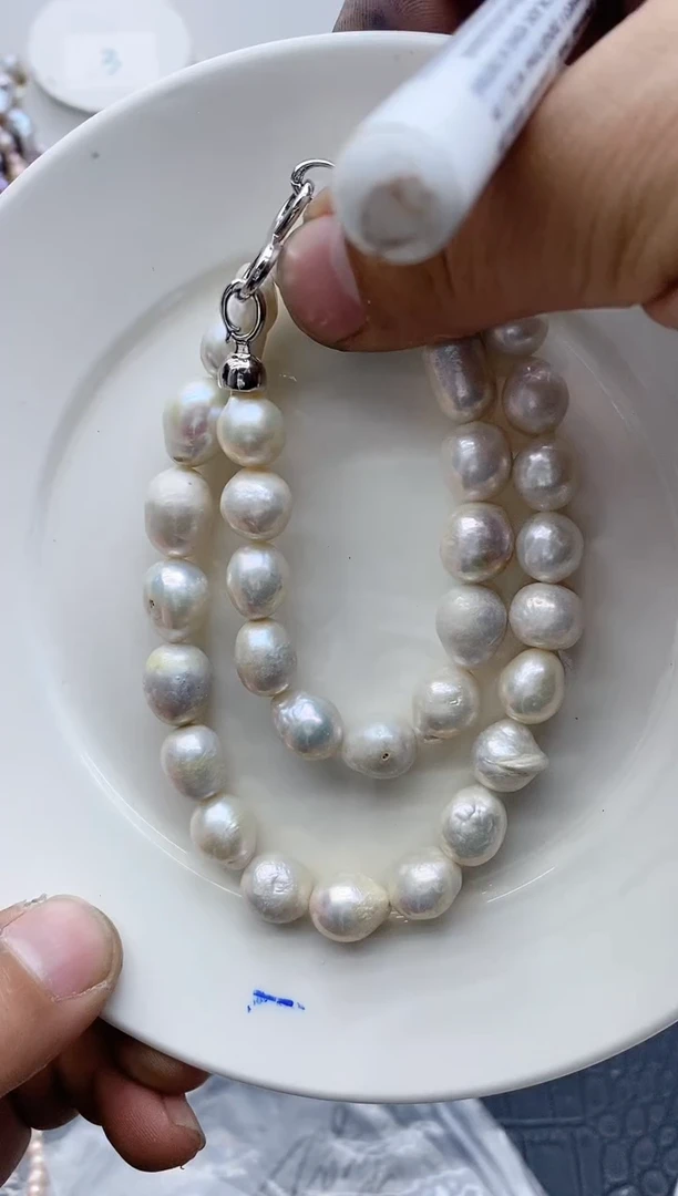 【闪购商品】淡水珍珠颈饰未镶嵌0142有瑕疵