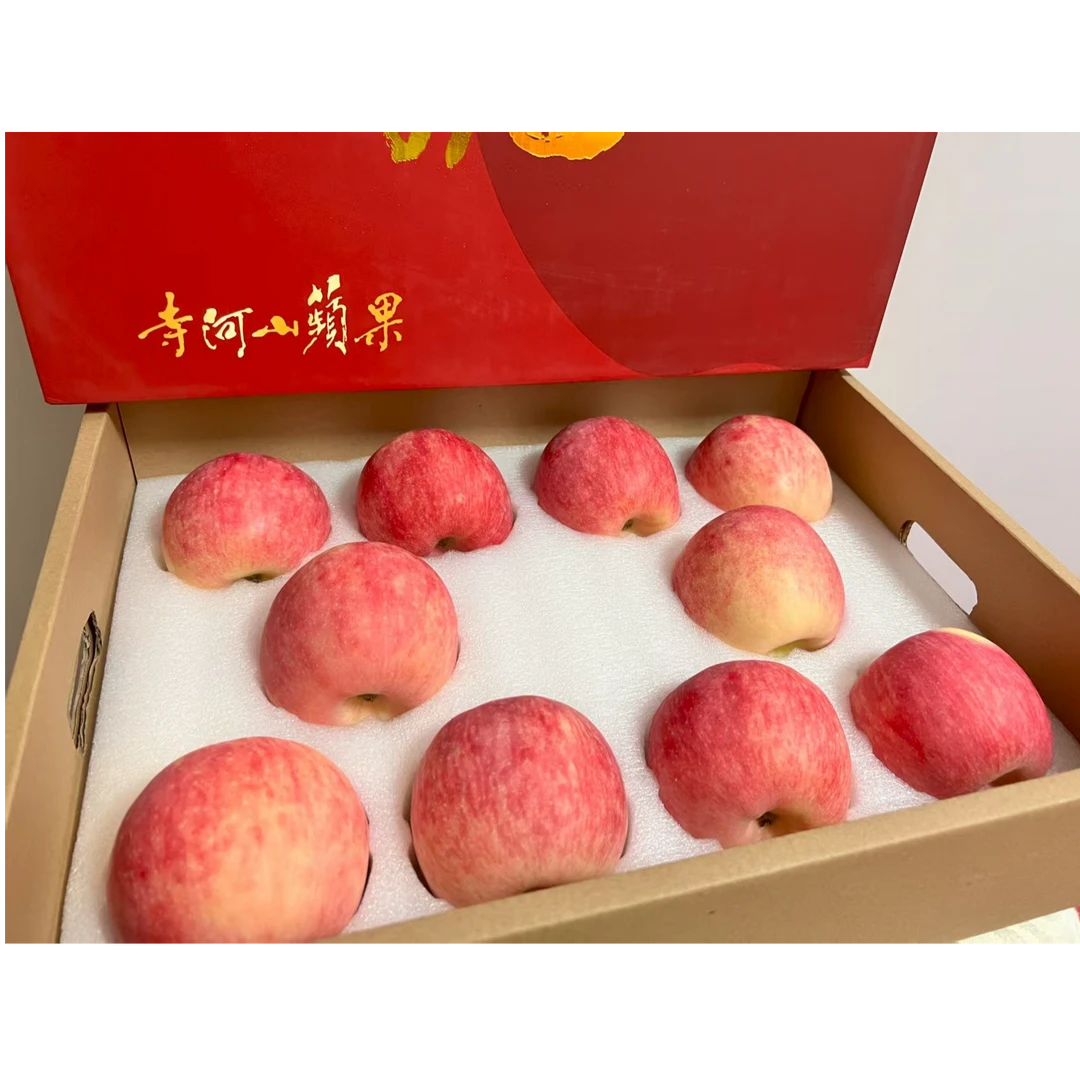 【秦脆高档礼品果】小秦岭寺河山2025苹果脆甜多汁自产自销现摘现发