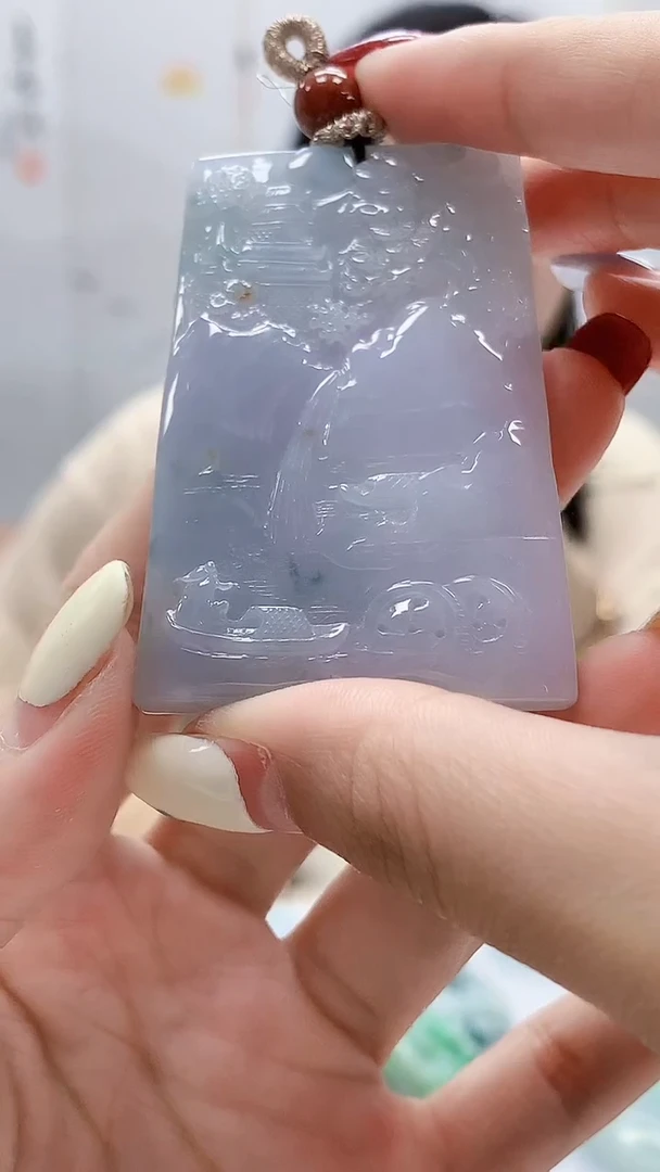 未镶嵌定制翡翠0405lr-毛货挂件69