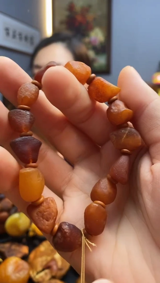 手串琥珀未镶嵌手串