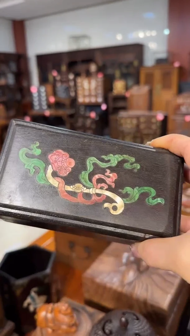【闪购商品】木木艺紫檀如意机关盒98.888