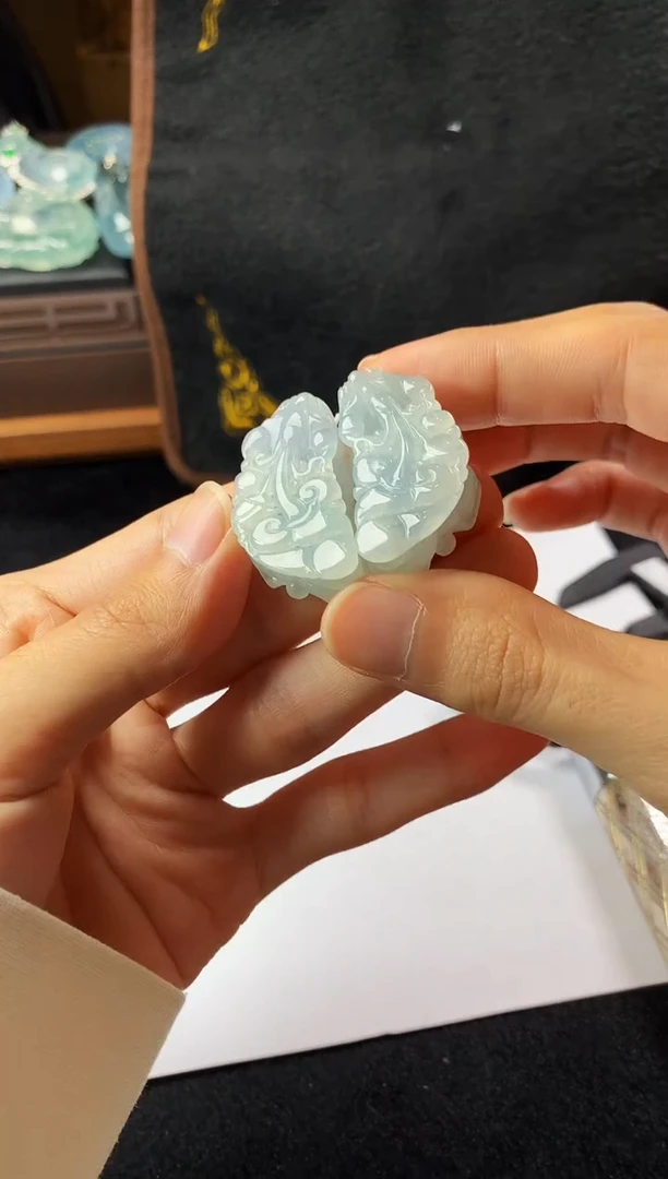 未镶嵌定制翡翠S毛货不退不换