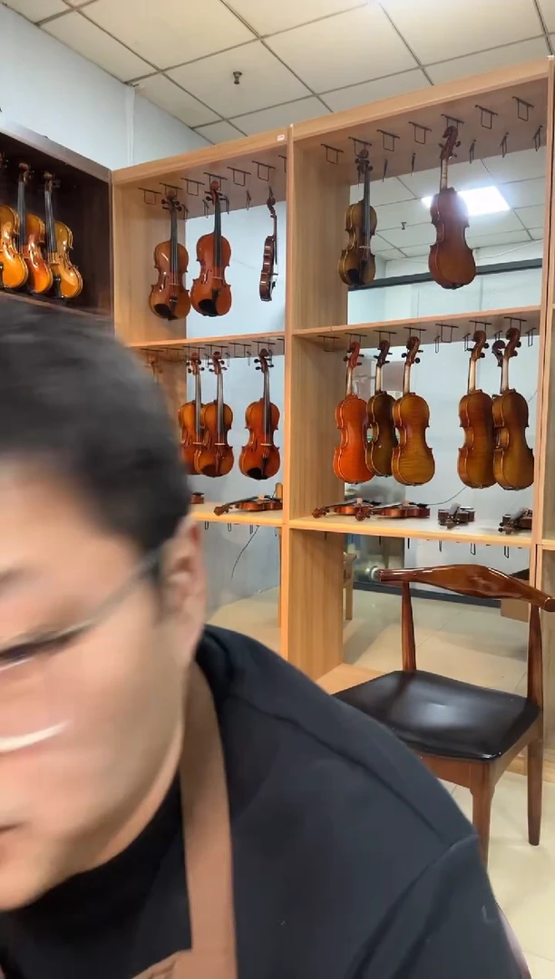 瑕疵手工琴4/4小提琴