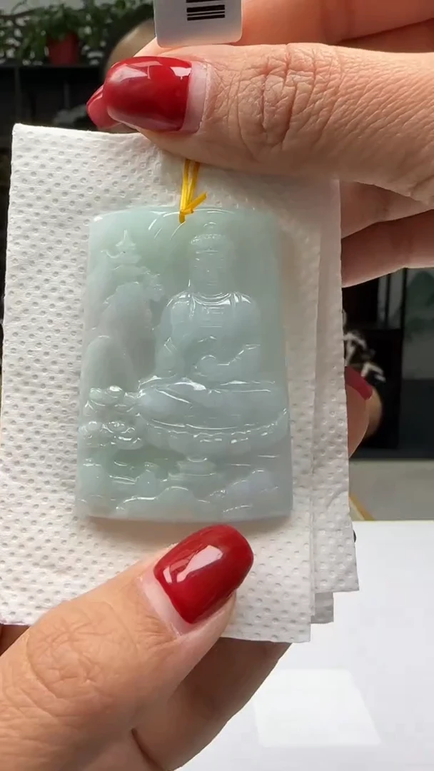 【闪购商品】翡翠颈饰未镶嵌天然翡翠A货吊坠