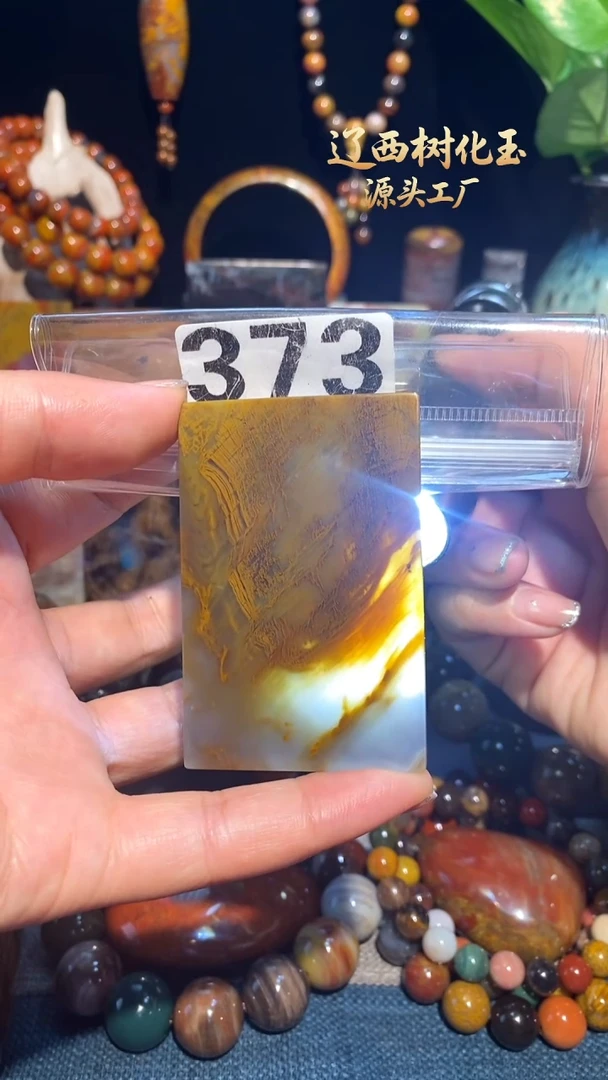 未镶嵌-硅化玉天然北票硅化玉吊坠