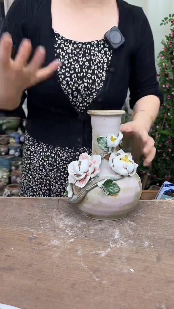 1个精工捏花不指定/顔色器形/瑕90