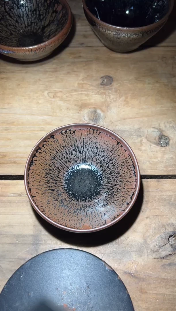 茶盏老木头精选柴烧420