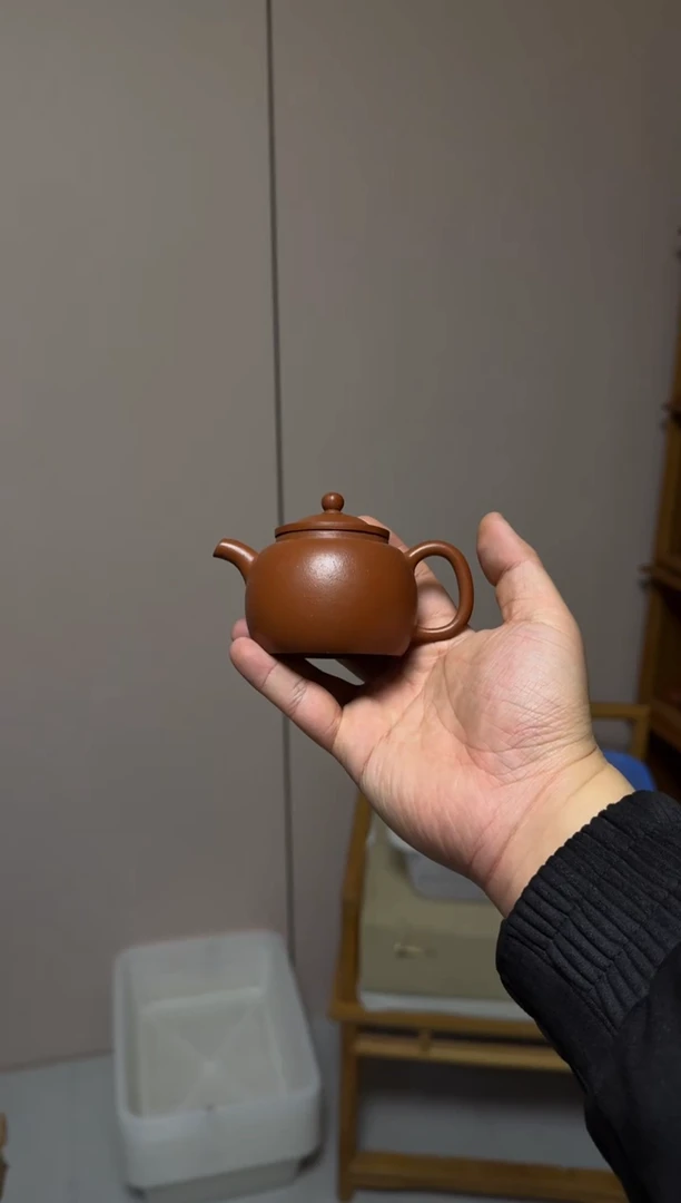 茶壶紫砂元*手工诗句罐子壶