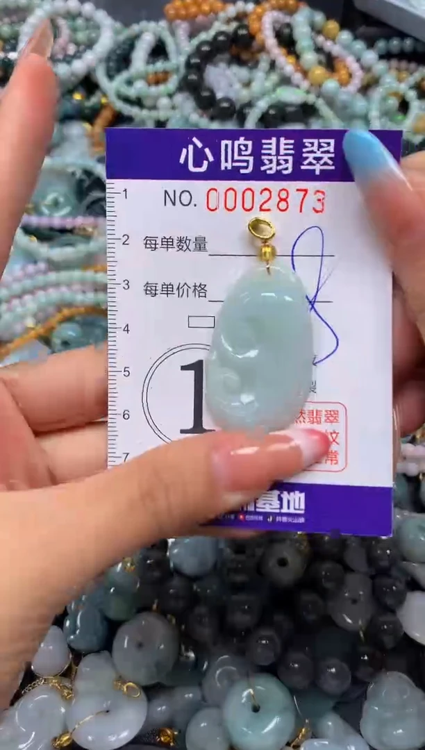 翡翠未镶嵌颈饰闪购002873