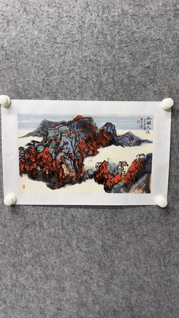国画写意画花鸟画手绘