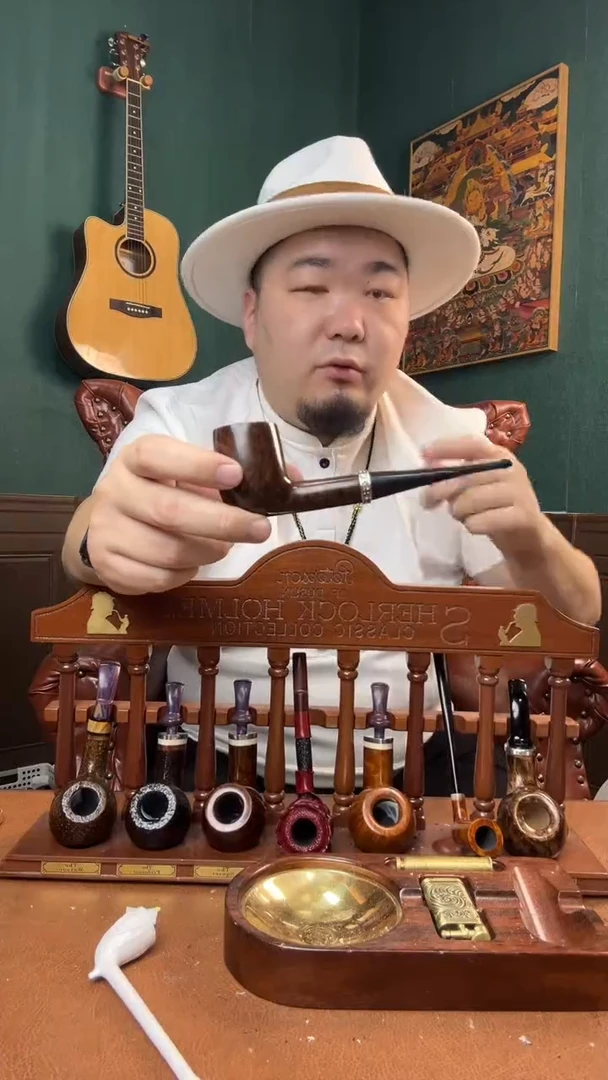 石楠木木雕款意大利进口石楠木烟斗