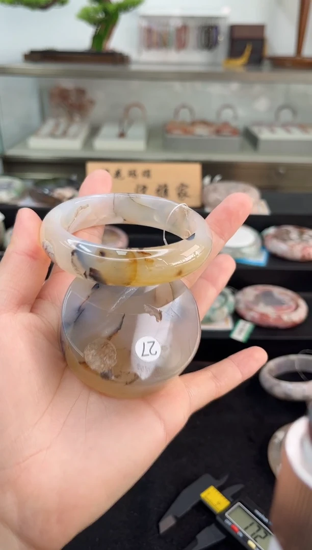 未镶嵌手镯石英质玉58圈口（赠品镯心）3276689
