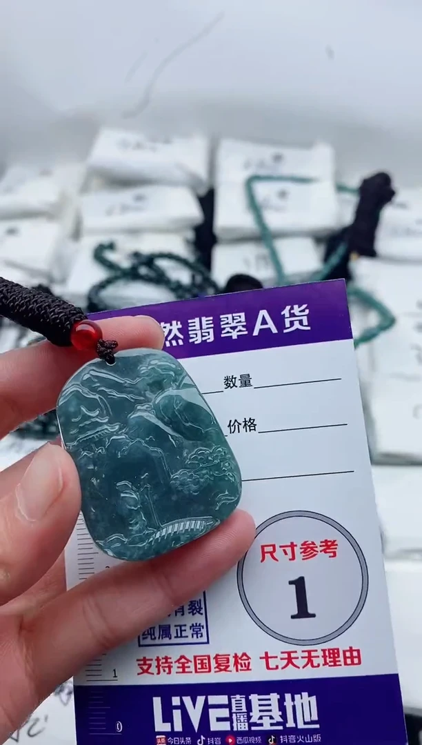 颈饰未镶嵌翡翠8