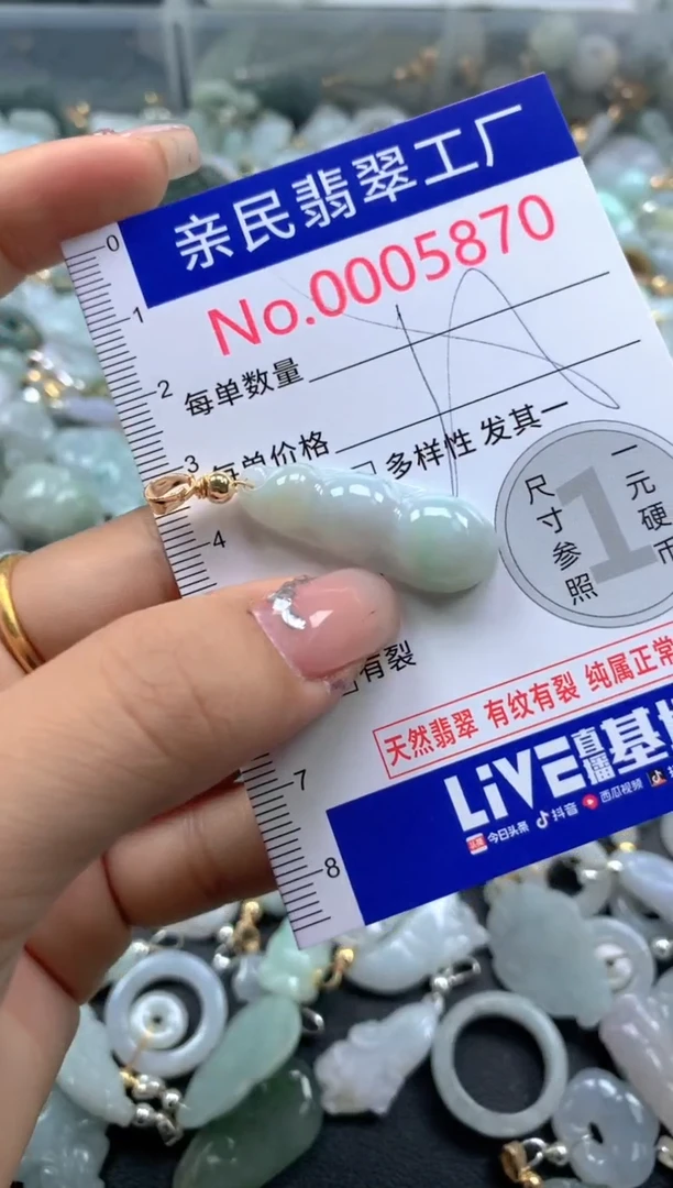 颈饰未镶嵌翡翠5870