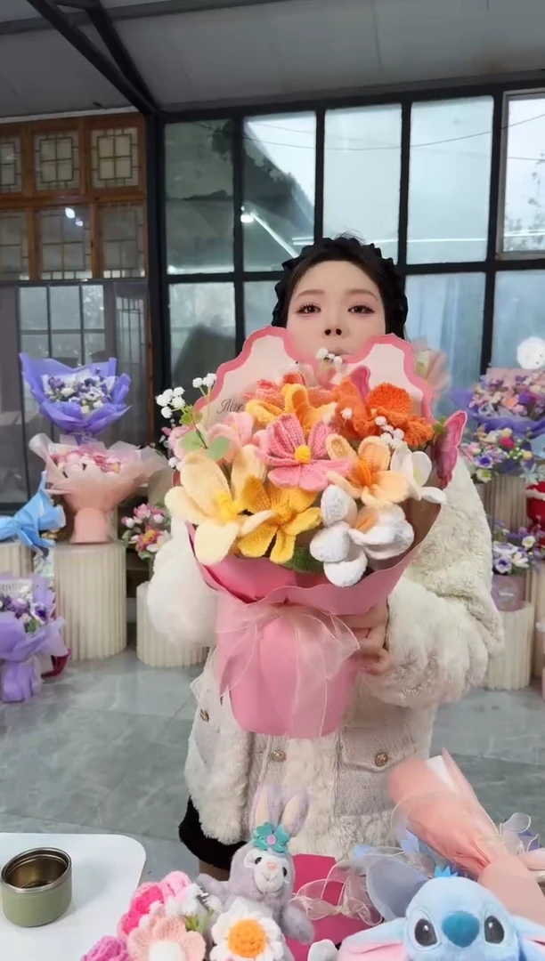 非遗手工定制花束，孤品清仓！！