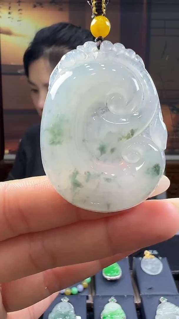 未镶嵌挂件翡翠如意