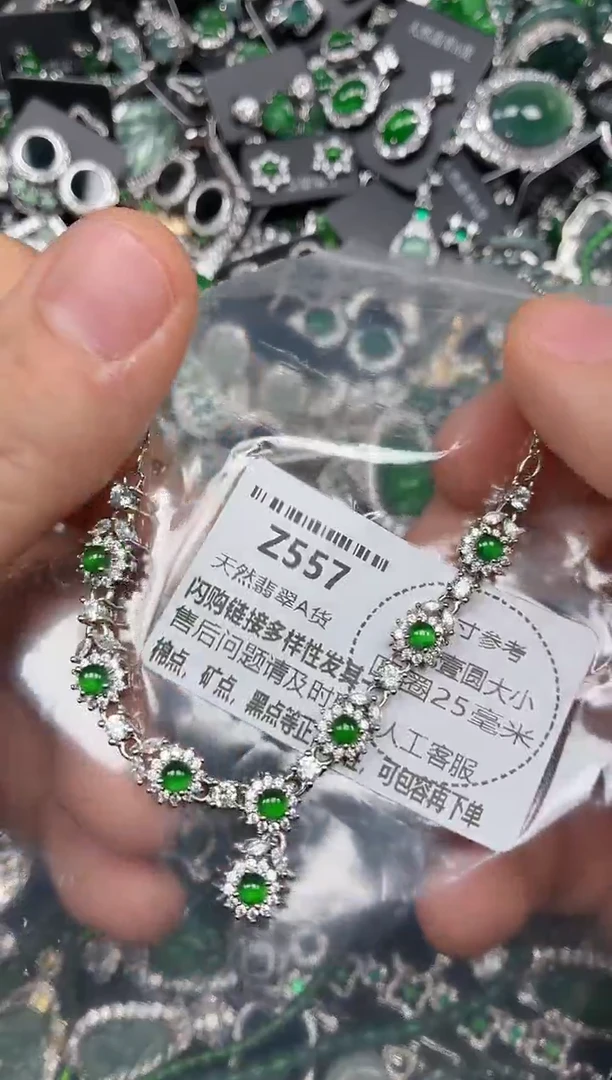 颈饰未镶嵌翡翠Z557项链