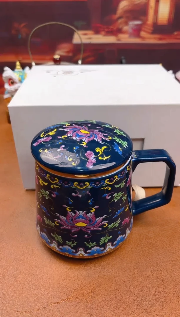 陶瓷茶具摆件旅行套组