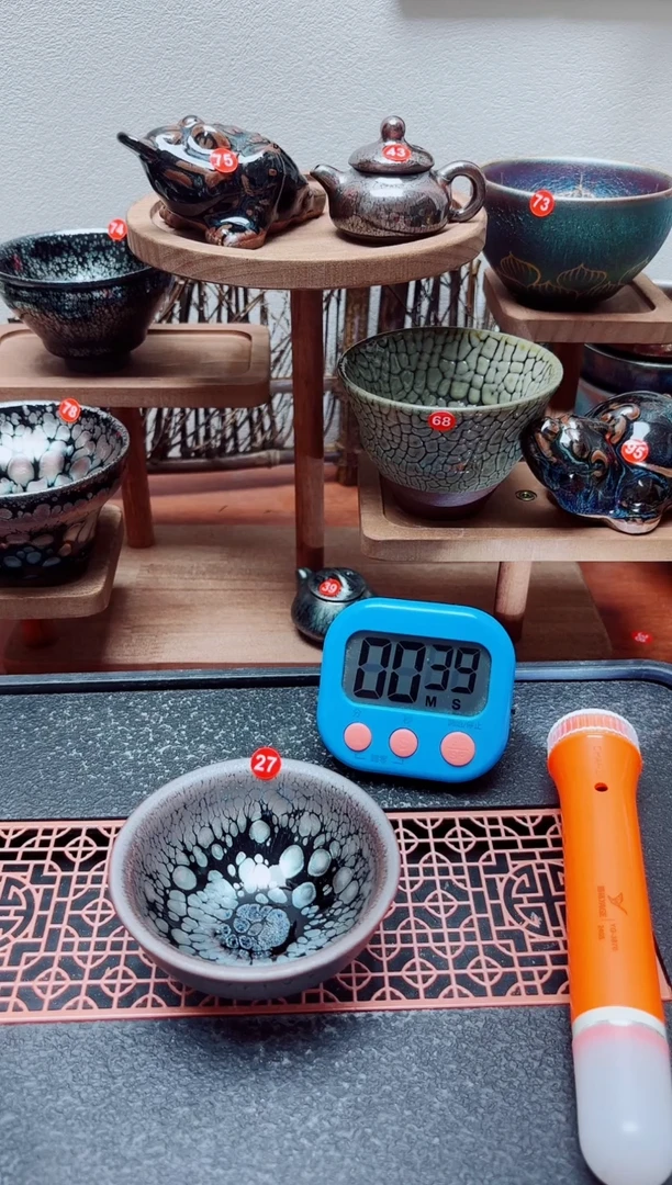 茶盏郑*27号建盏工匠茶器