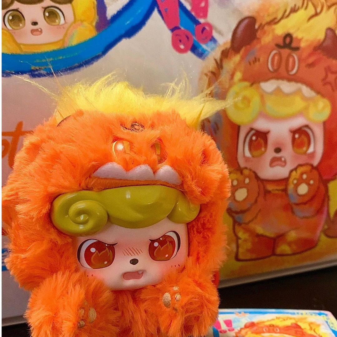 【拆盒现拆】Q宝情绪毛毛怪系列盲盒