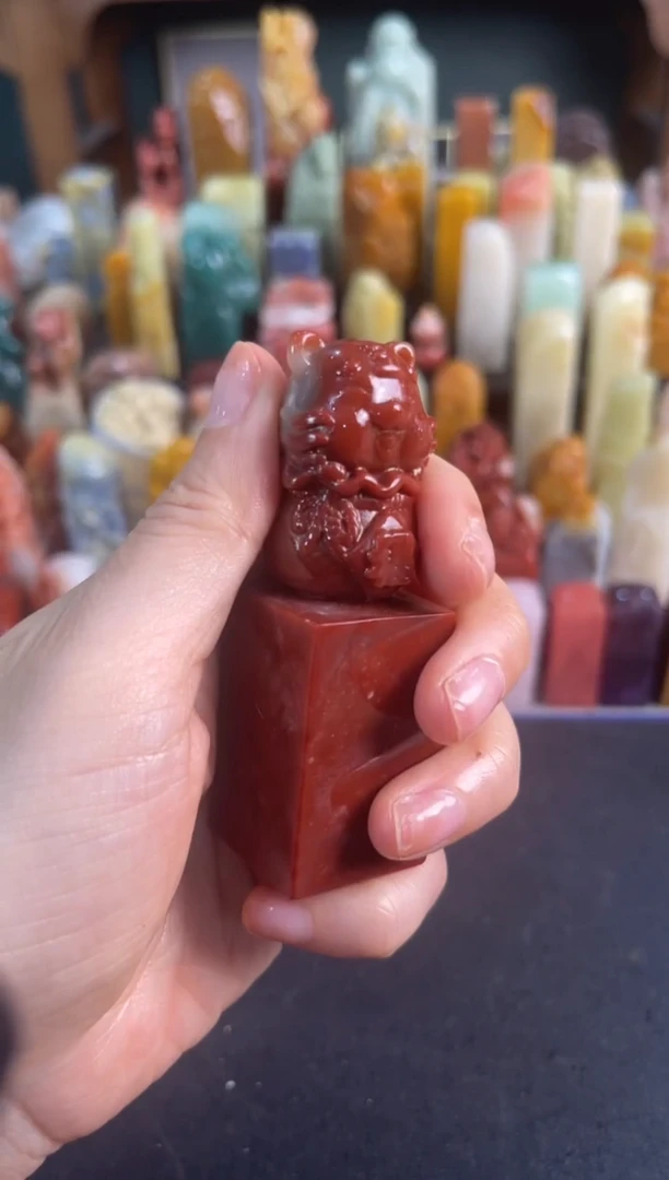 青田石印石包四字5546