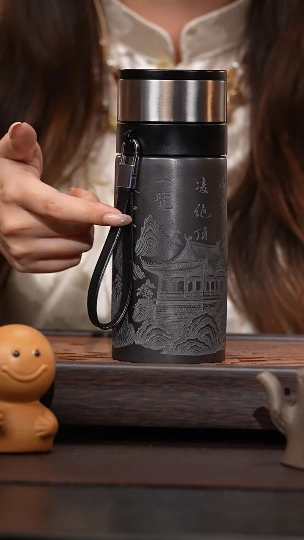 茶壶紫砂原矿紫砂保温壶01