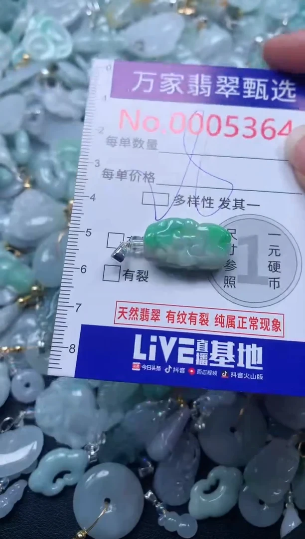 颈饰未镶嵌翡翠5364