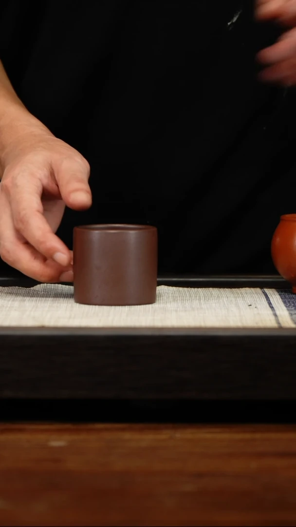 茶壶紫砂五底扳指杯