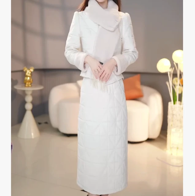 【宠粉定制】C1232上衣配半身裙优雅时尚减龄收腰显瘦冬季新轻奢