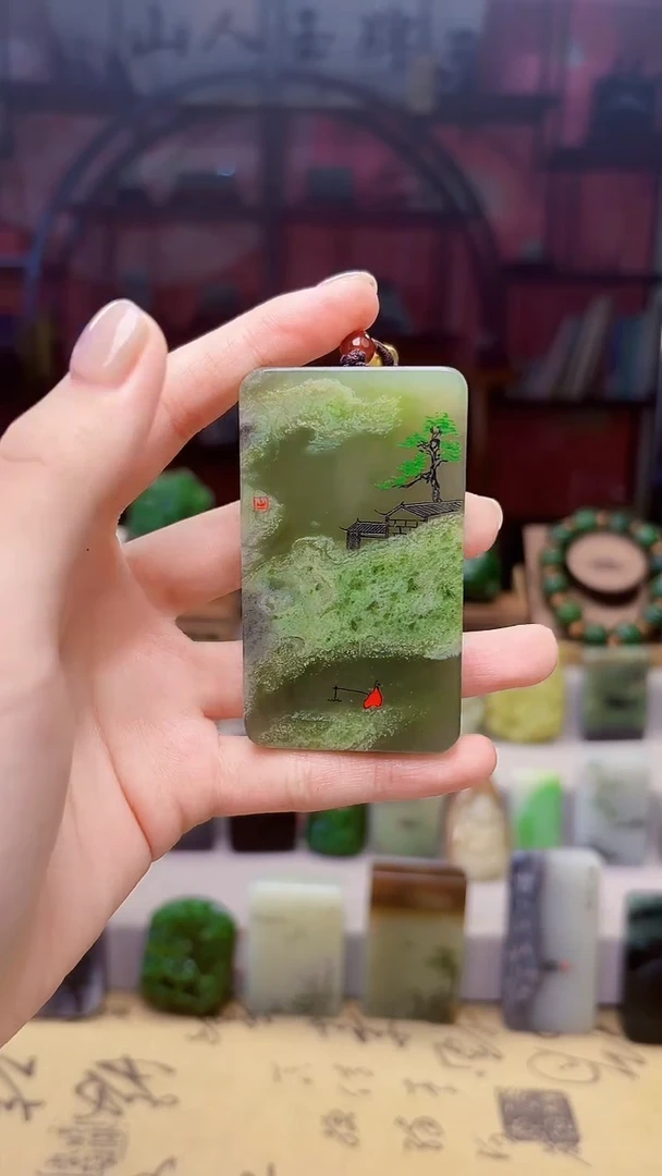 未镶嵌和田玉挂件27