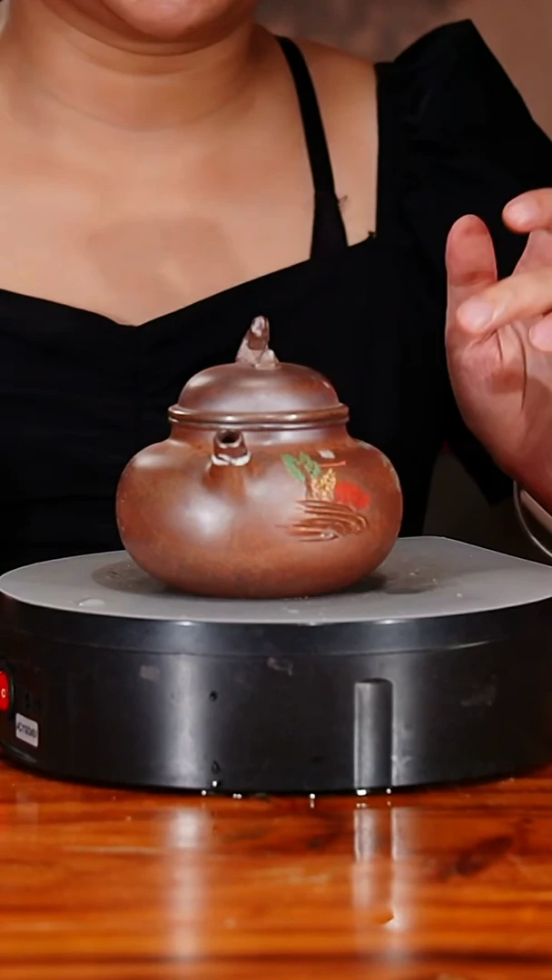 宜兴原矿紫砂壶茶壶350C