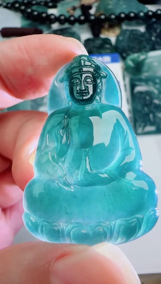 翡翠未镶嵌颈饰多样性随机发其一