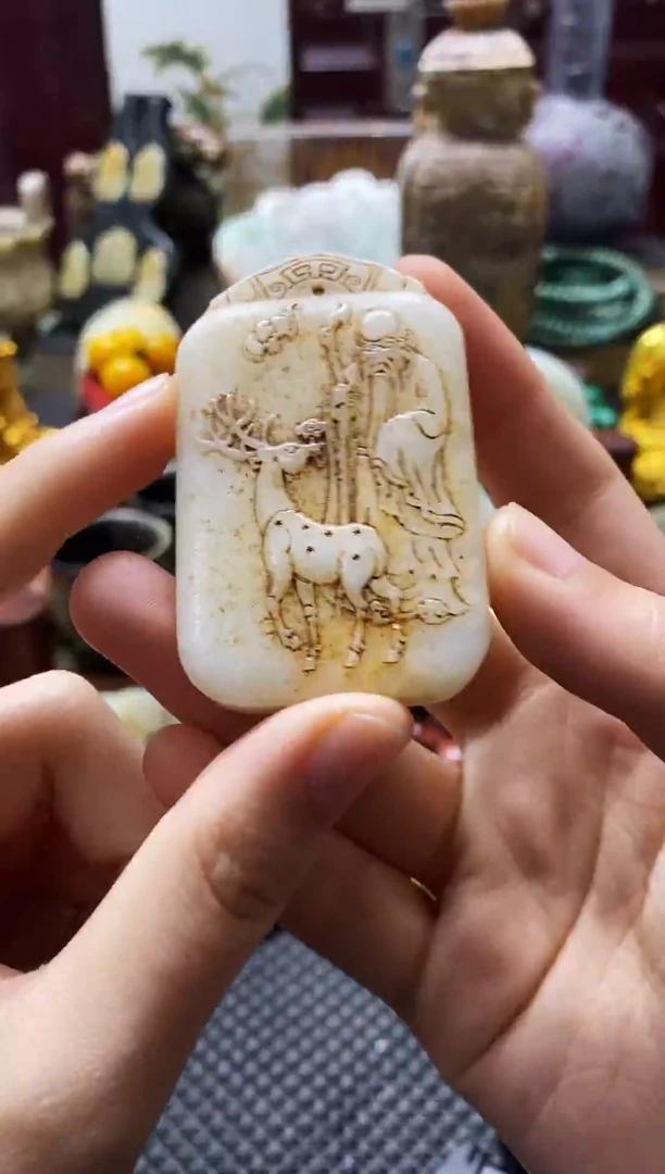 未镶嵌和田玉挂件牌子