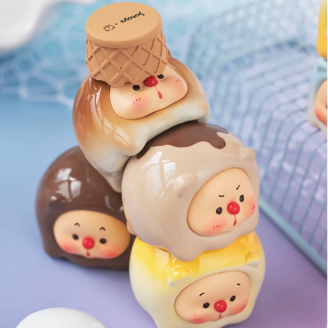 【OYO熊崽】冰淇淋叠叠乐盲盒手办（默认代拆 不包官瑕不支持退换）