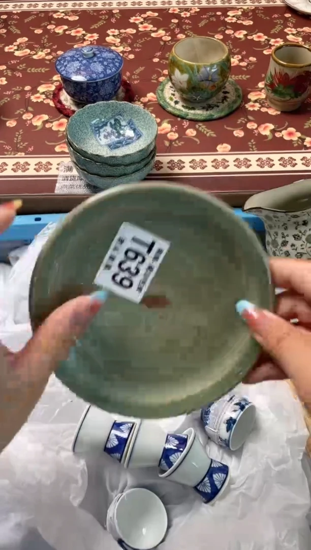 瓷片冬*瓷器瓷器T639