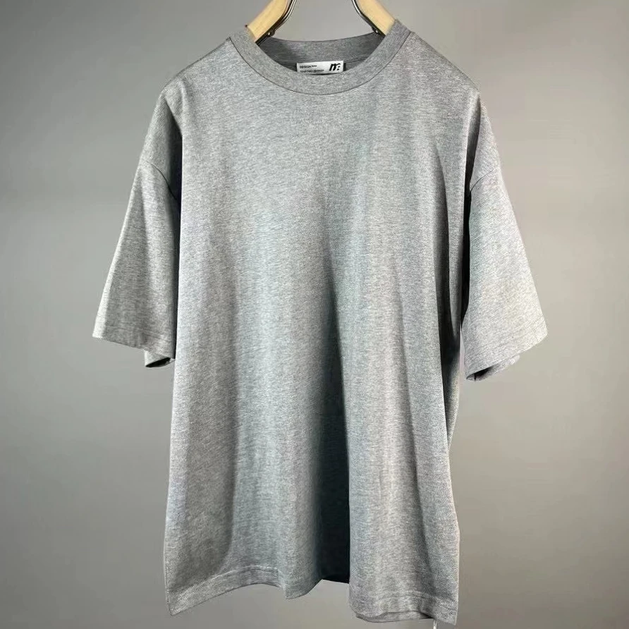 男士纯棉 净版T恤 宽松圆领 时尚休闲 精梳棉轻薄透气