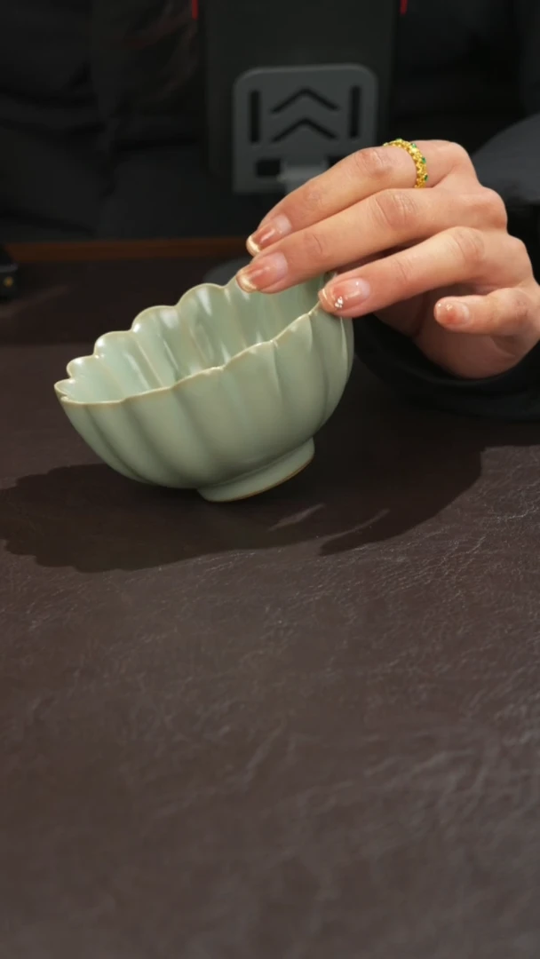 瓷瓷 宣宝汝瓷原矿原釉精工作品