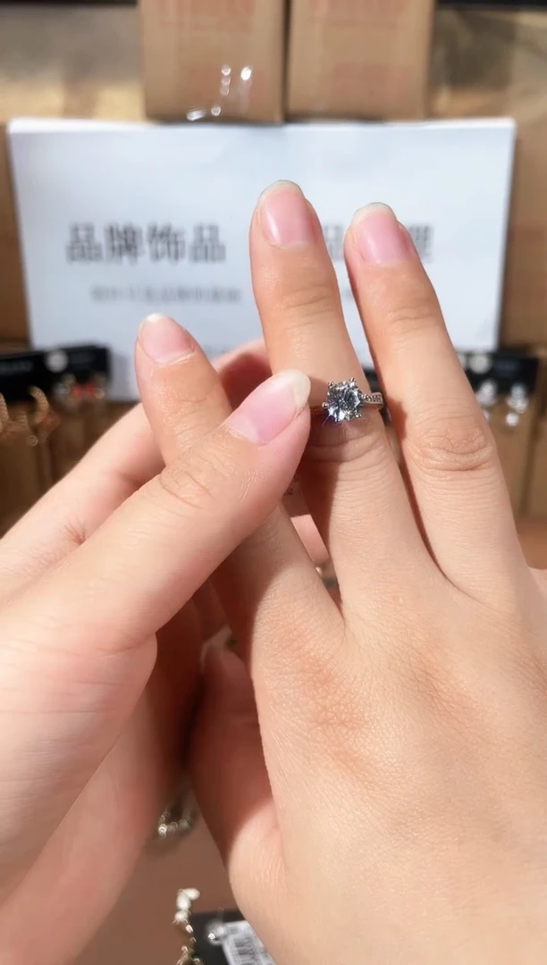合金925银锆石7516