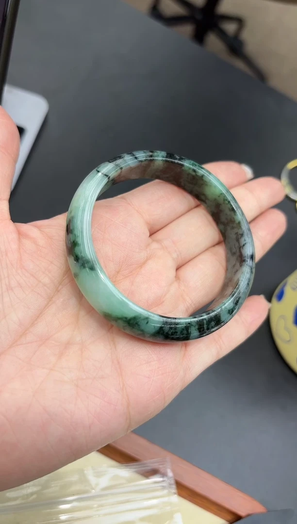 未镶嵌手镯翡翠芳*c-56圈口58