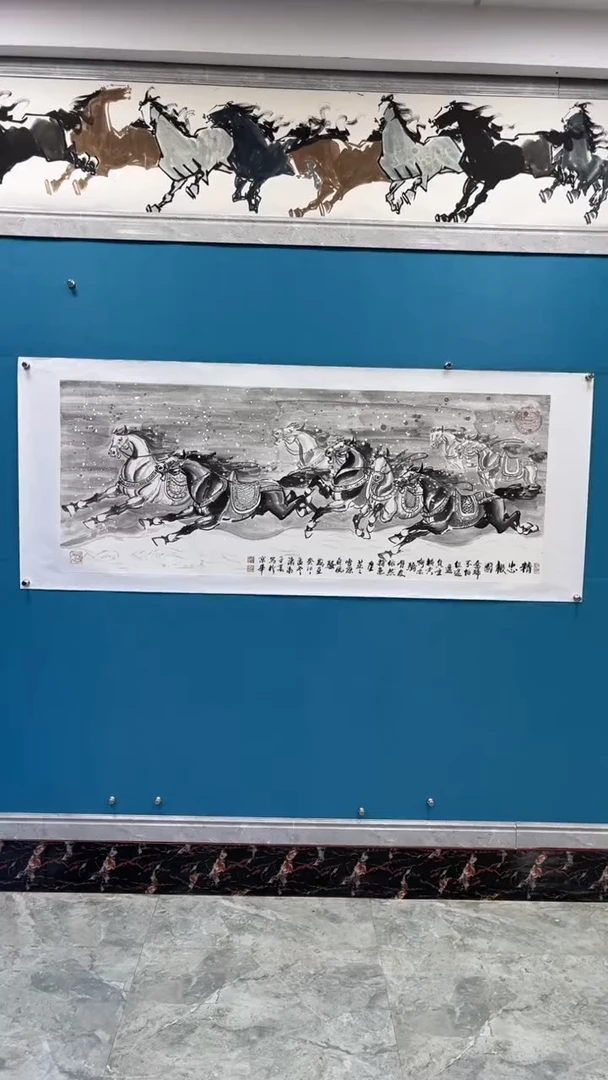 【闪购商品】绘画邓志标骏马系列2