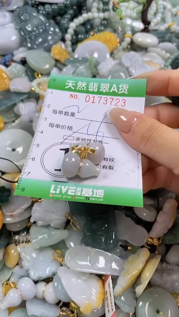 翡翠未镶嵌颈饰闪购0173723多样性发其一