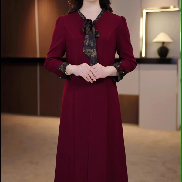 春季新款大码女装连衣裙显瘦加肥加大款收腰显瘦SXE-25223