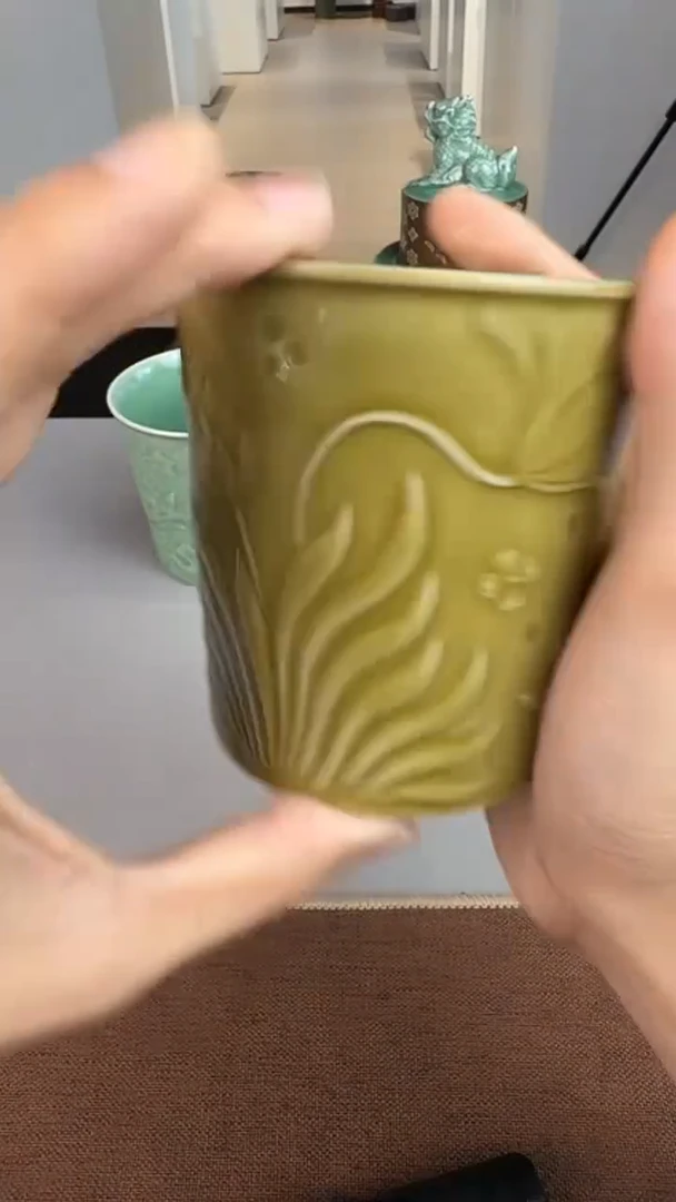 青瓷手工茶器包邮