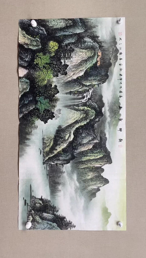 国画138*68 刘建新 刘建新 刘建新