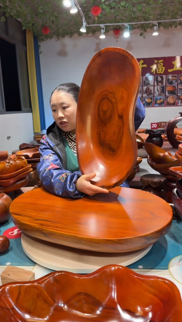 木 果盘 53*30*12